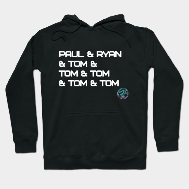 The Cast List Hoodie by Cold Callers Comedy